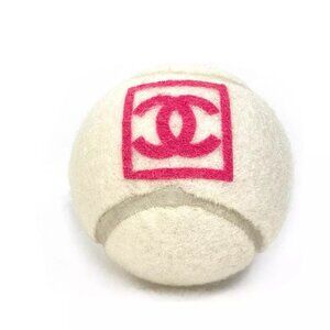 CHANEL chanel sport interior CC Mark CC Non-pressure ball Rubber Pink x White